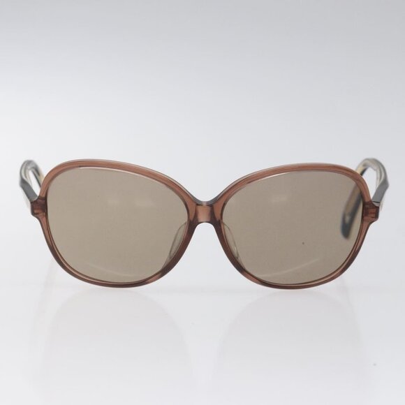 GUCCI Sunglasses plastic Brown Auth ar13400